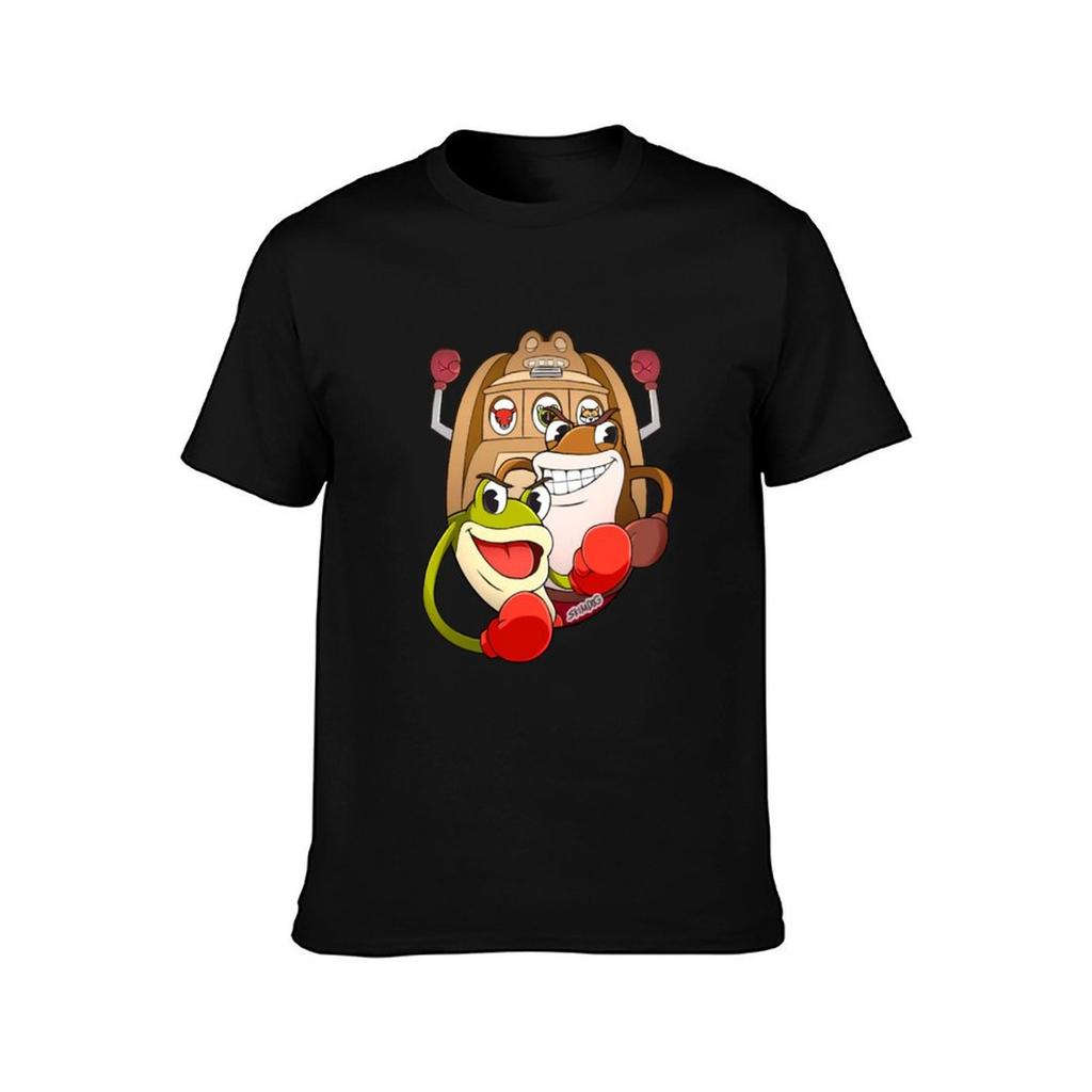 Ribby and Croaks T-Shirt T Shirt Man Plain Man T Shirt Cotton High Quality T-Shirt