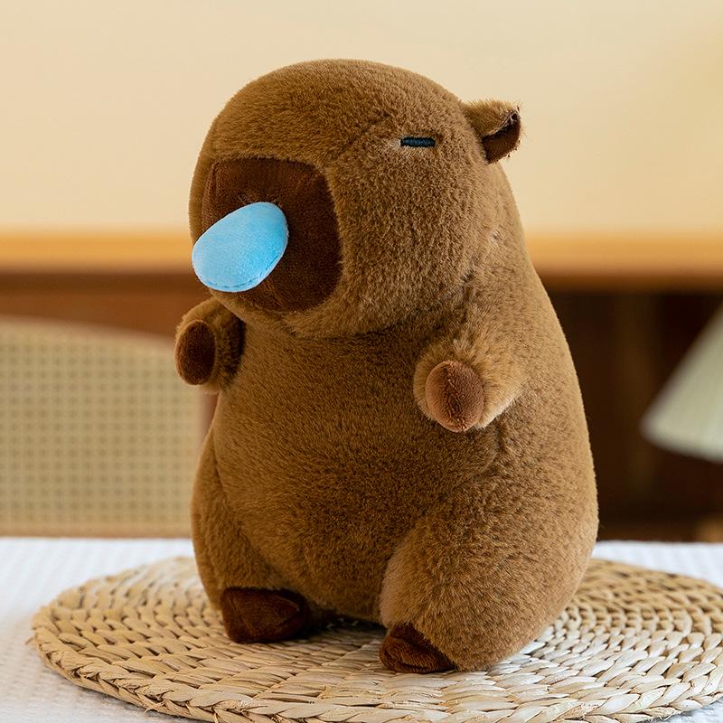 

8-inch Cute Capybara Plush Toy - Stuffed Capybara Doll, Perfect for Gifts 23cm (0.17kg)