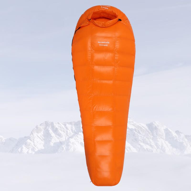 

ZISIZ Outdoor Warm Ultralight Goose Down Mummy Sleeping Bag