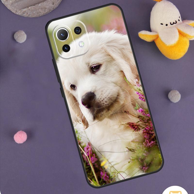 Golden Retriever Dog Case For Xiaomi 15 14 Ultra 13T 14T 15T 17 Pro Max POCO F8 Ultra F5 F6 F7 X5 X6 X7 Pro Cover