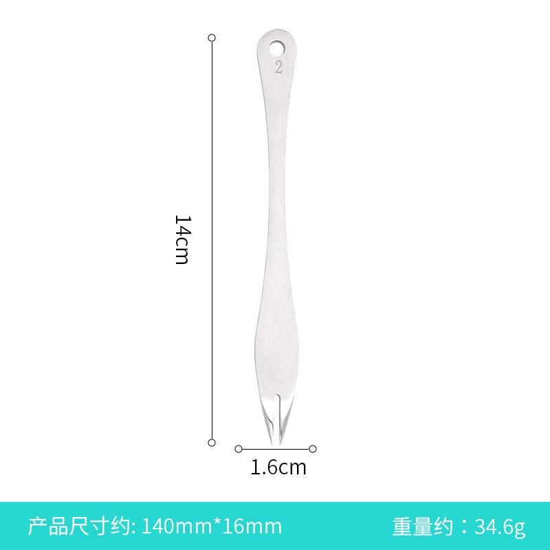 

2/3/4mm Stainless Steel Leather Distance Gauge for DIY Handmade Leather Scoring Tool