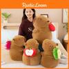 Capybara Plush Backpack Toy Avocado Dragon Fruit Birthday Children Gift