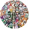 50 Colorful Creative Illustrations Graffiti Stickers Personalized Decoration Guitar Laptop Suitcase DIY Waterproof Stickers