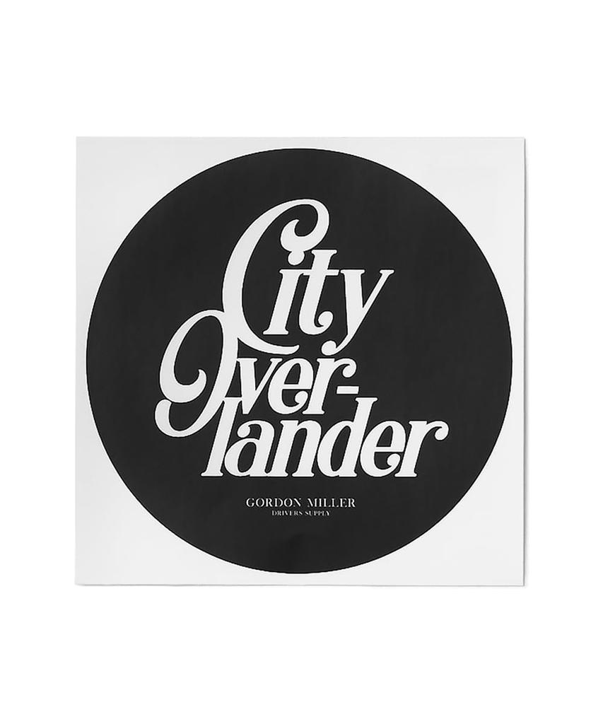 GORDON MILLER City Overlander Sticker ONE SIZE Black