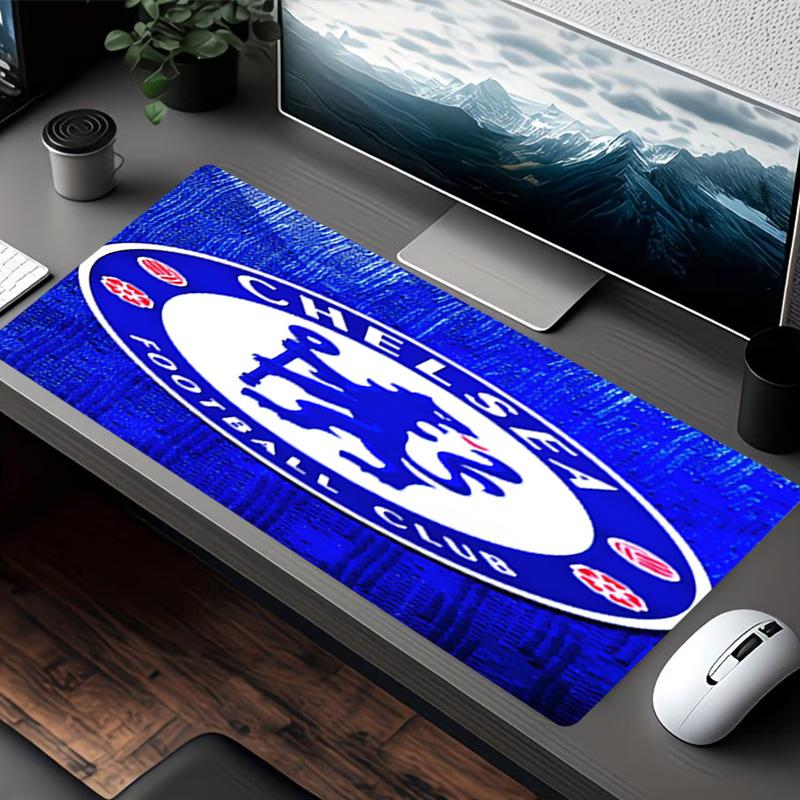 football club F.C Print Mouse Pad, for Keyboard Pad Laptop PC Mat for Office Home Use, Desk Decor, Perfect Birthday Gift for Gamers