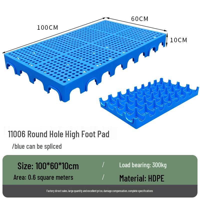 Vodotěsná plastová paletová mřížková podlahová rohož pro domácí mazlíčky a sklady