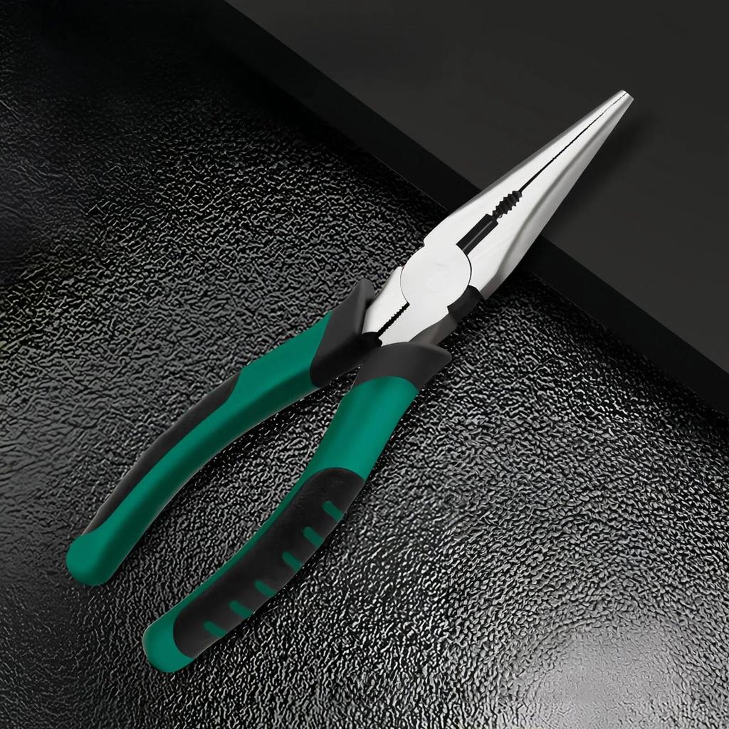 6/8inch Needle Nose Pliers Multifunctional Diagonal Pliers Hardware Tools Universal Wire Cutters Industrial Electrician Pliers