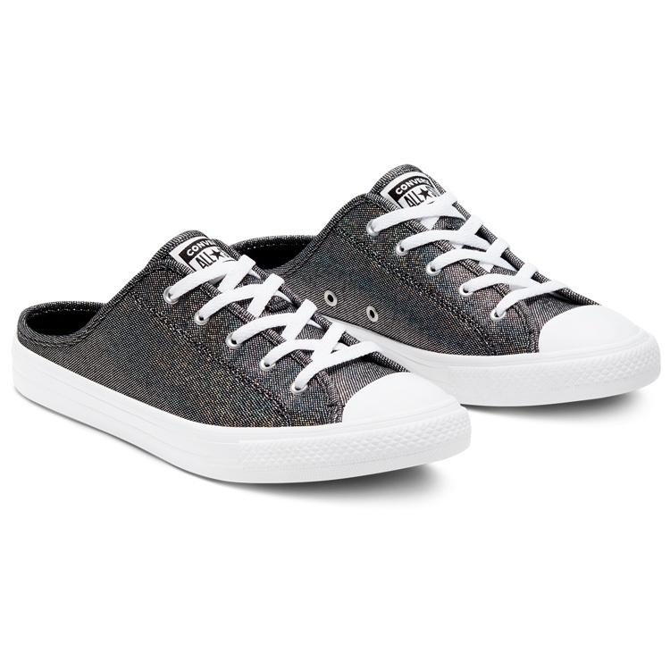 (WMNS) Converse Chuck Taylor All Star Dainty Mule 'Metal Black' Women's 568811C