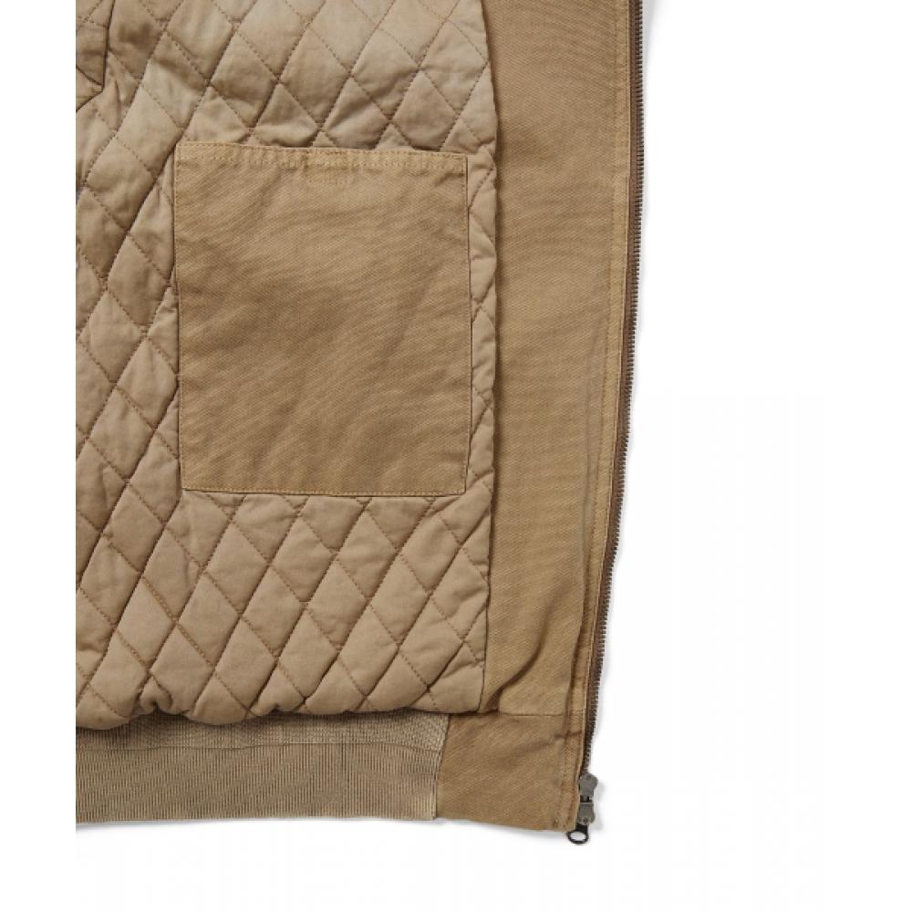 Thisisneverthat Overdyed Hooded Jacket Brown