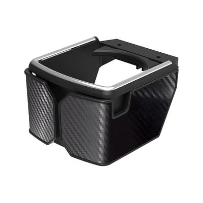 Tsuchiya Yac PF-392 XCELA Drink Holder for Car Supplies, Drink 2, Carbon, Black, Silver,