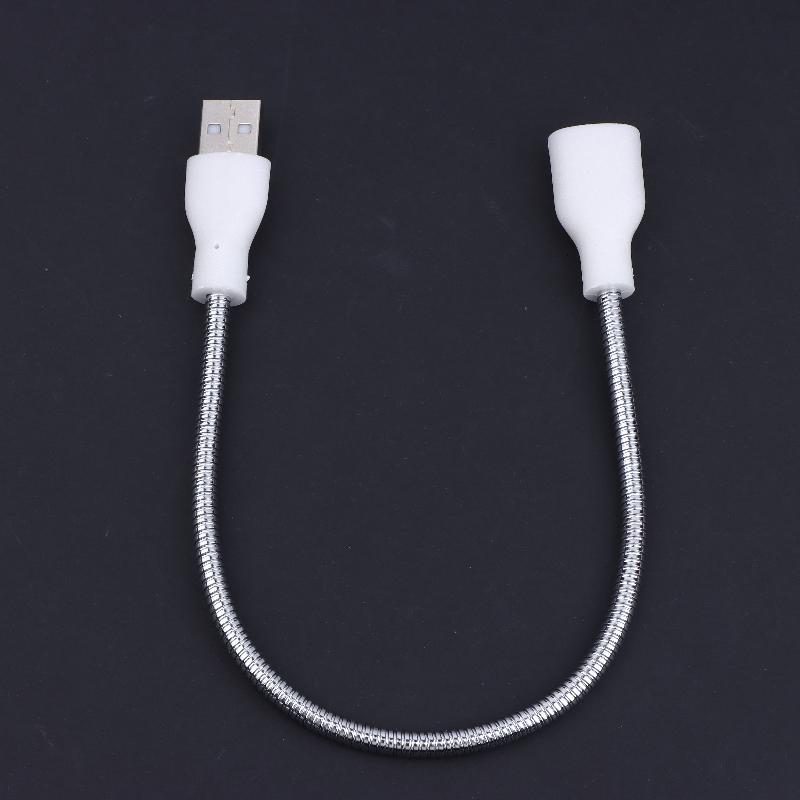 

Usb Extension Cable Led Light Fan Power Supply Adapter Male To Female Cable Flexible Metal Hose Cord For Desk Lamp Night Light 5PCS