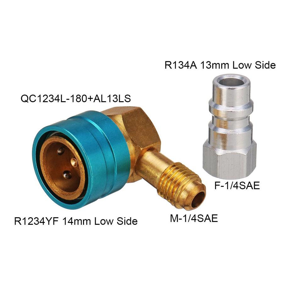 R1234YF, 1234yf, R-1234yf, YF, Cuplă Auto de Joasă Presiune la R134A #3630