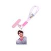 Peripheral Acrylic Pendant Mobile Phone Clip Wrist Strap DIY Gift