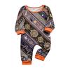 Familien-Passendes Halloween-Print-Pyjama-Set Kurzarm-Oberteil und Hose