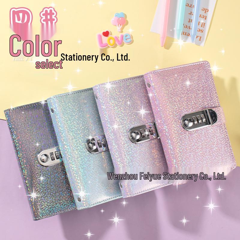 A6 Crystal Clear Savings Book with Password Money Clip, Large Capacity, 2026 New Model.