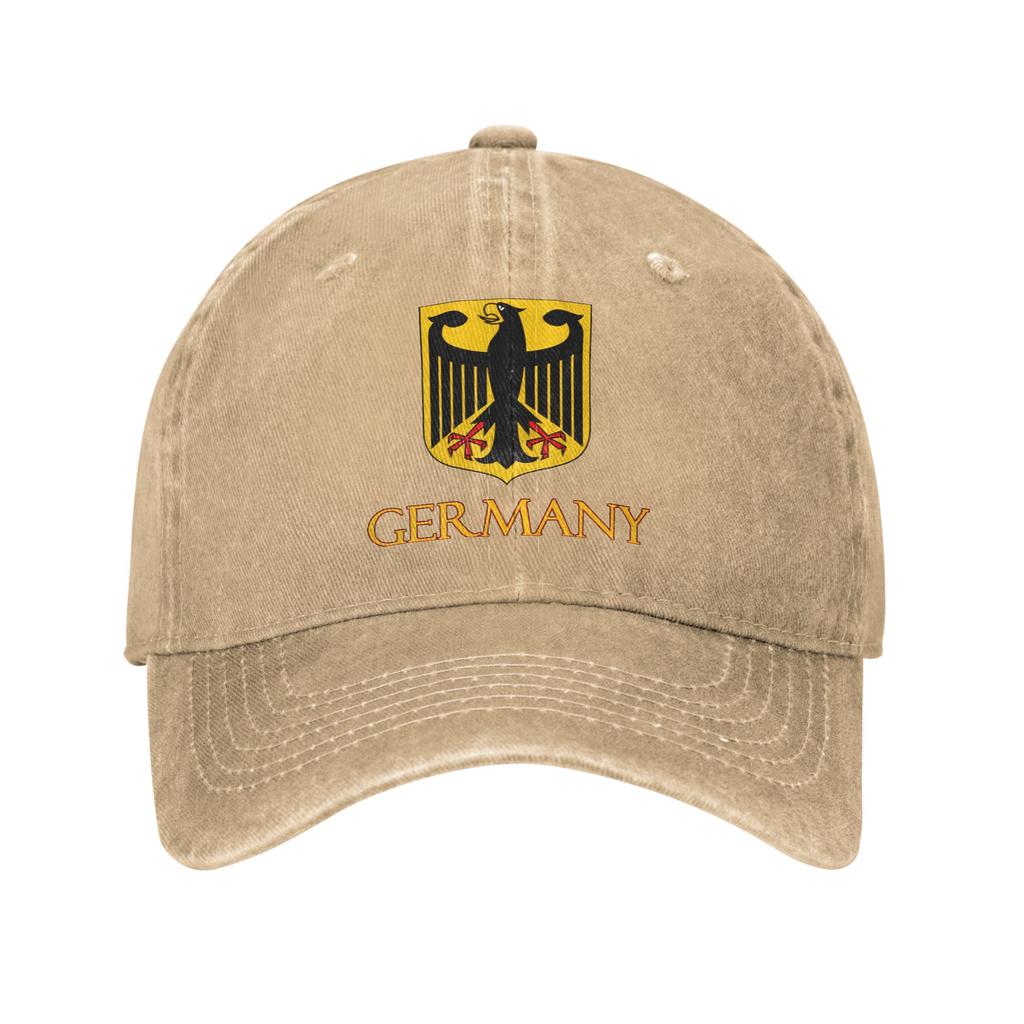 Baseball Cap GerUnisexy Coat of Arms Summer y2k Cool Trucker Hat  Unisex Adult Print Running Hippie Sun-Proof Snapback Cap