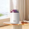Small Room Humidifier USB Personal Humidifier Air Diffuser With Colorful Light Cool Mist Humidification For Living Room Bedroom