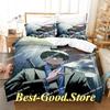 Fox Dveil Kon chainsaw man Bedding Set Printed Bed Set With Pillowcase Bed Duvet Cover Single Double Queen Super King Size