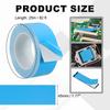 PATIKIL Thermal Conductive Double-Sided Tape, 25m x 45mm x 0.2mm, for Heatsink LED GPU Modules, Computer CPU IC Chips, Blue