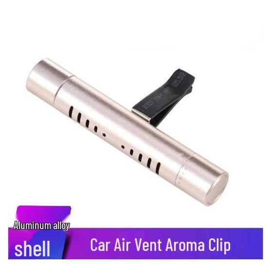 Car Air Conditioning Vent Clip Air Freshener - Long-Lasting Light Scent Deodorizing Balm
