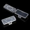 50 STKS Waterdichte Transparante Kabelbinder Vezel Organizers Markering Tag Doos Kabel Signaal Kaarten Label Display Identificatie Doos Gereedschap
