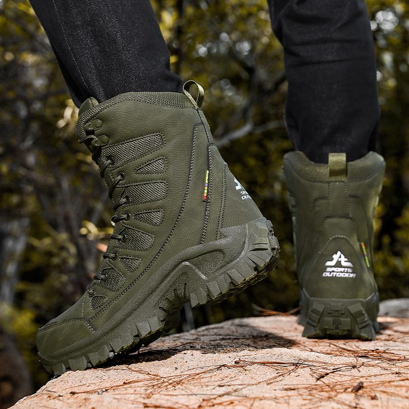 Winter Boots High Top Large Size Outdoor Field Training Boots 39-47