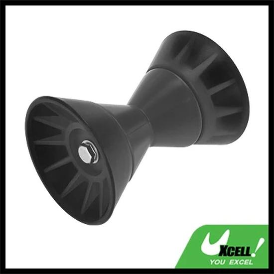 4 inch Boat Bow Roller Trailer Parts Stop Bell Roller With Shaft for Boat Trailer Bracket Boat Accessories