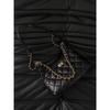 High-texture spring new versatile tote women's small fragrant wind rhombus chain bag single shoulder crossbody portable large bag