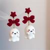 Stylish Noctilucent Specters Ear Studs Complement Stylish Outfits with a Lasting Glowing Fashion Jewelry Accessory