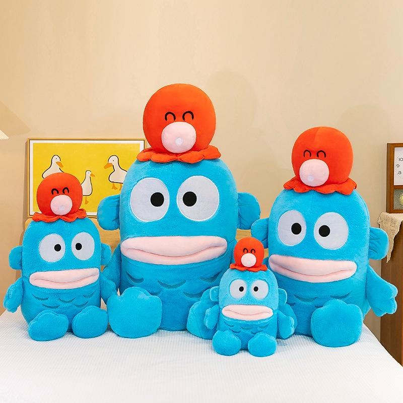 Hanton Plush Doll Cute Fish Soft Toy For Kids And Adults