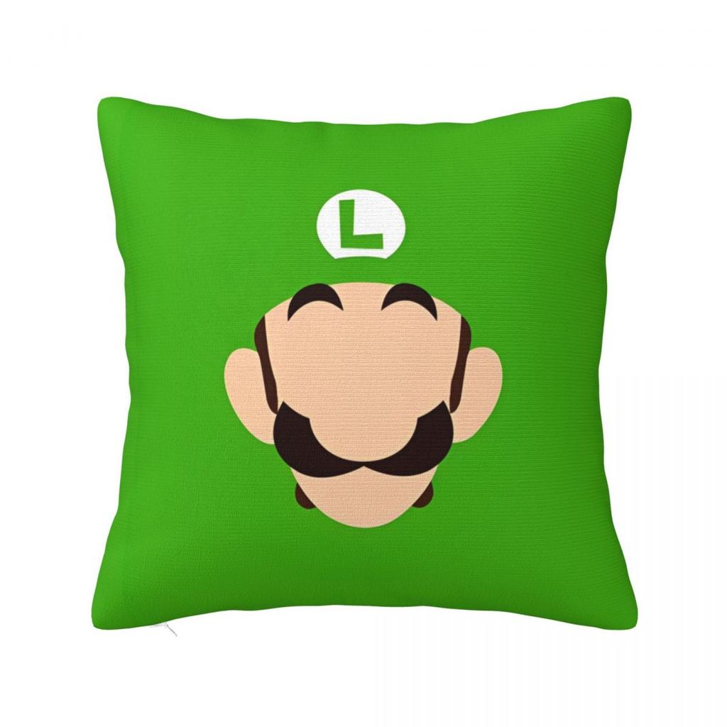 Super Marios Cup Collection Pillowcases Polyester Bed Car Cushion Cover Funny Home Decoration Pillowcase 40*40