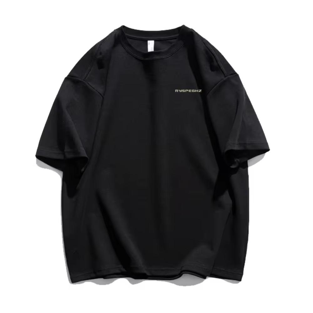 Herren T-Shirts Sommer Strand Harajuku Lässig Locker O-Ausschnitt Übergröße Damen Y2K Kurzarm Tops Strand T-Shirts Mode Retro Druck