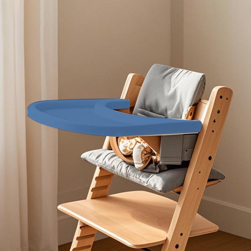 Baby High Chair with Easy-Clean Cushion and All-Inclusive Tray