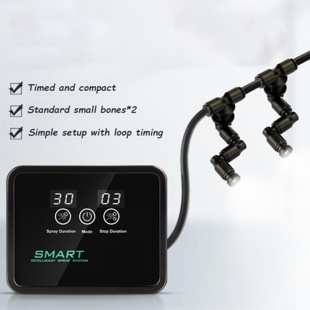 Intelligent Climbing Pet Humidifier Simulating Rainforest Rainfall Low-noise Timed Spray System for Reptiles Pet Products