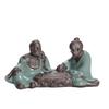 Fleshy Flowerpot  Desktop Accessories Geyao Old Chess Player Flower Pet Ceramic Little Monk Landscape Decoration Tea Pets