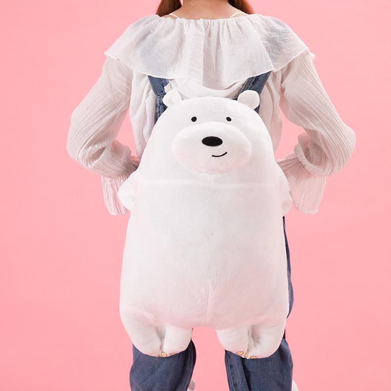 Zimní lyžařské ochranné vybavení Želva plyšová hračka Prdící polštář Měkké roztomilé hnědé medvídě Chrániče kolen Chránič kyčlí Lyžařská protipádová podložka