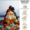 1pc Christmas Santa Claus Blanket, Lightweight Flannel Throw Blanket For Sofa, Bed, Travel, Camping, Living Room, Office, Couch, Chair, And Bed
