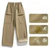 Three-proof Assault Pants Men's Autumn and Winter Straight Men's and Women's Outdoor Plus Velvet Thick Warm Tooling Casual Functional Sports Pants