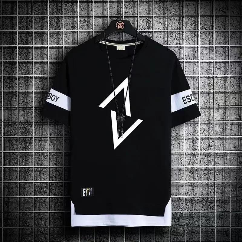 Neues Bestseller Herren Mode Sportlich Lässig Kurzarm T-Shirt + Shorts Zweiteiliges Set Modisch Retro Street