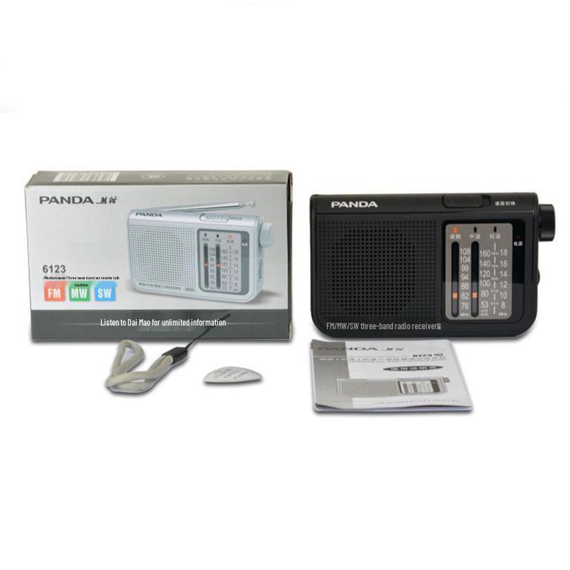 PANDA 6123 Portable Pocket Mini Multi-Band Antique Style Radio