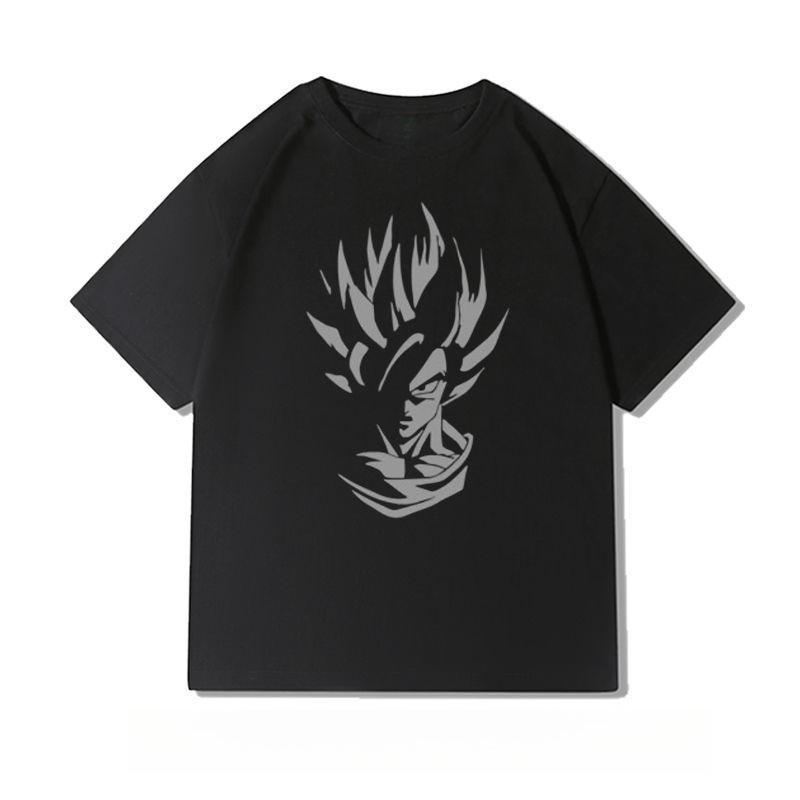 Son Goku Dragon Ball Anime Men Women Summer T-shirt Print Harajuku Retro Short Sleeve Oversized Loose Casual Comfortable Y2k Top