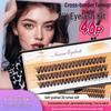 Scarecrow Fluffy Mink Individual False Eyelashes: 30P/40P, Soft and Dense, Customizable Styles