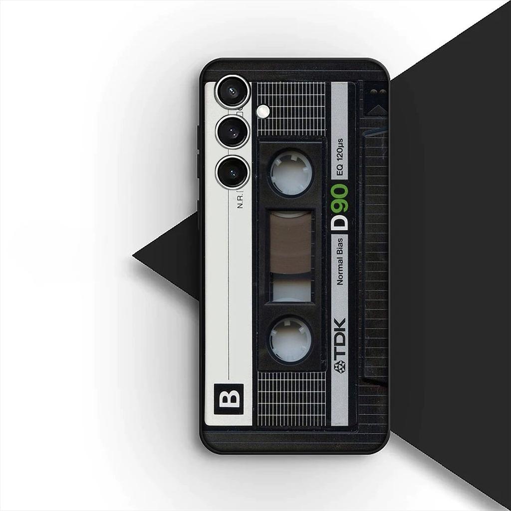 Cover for Motorola Moto G86 G57 E14 E15 G14 G34 G67 G84 G24 A54 G15 Power E22 Phone Case Cassette Retro Camera Vintage Tape