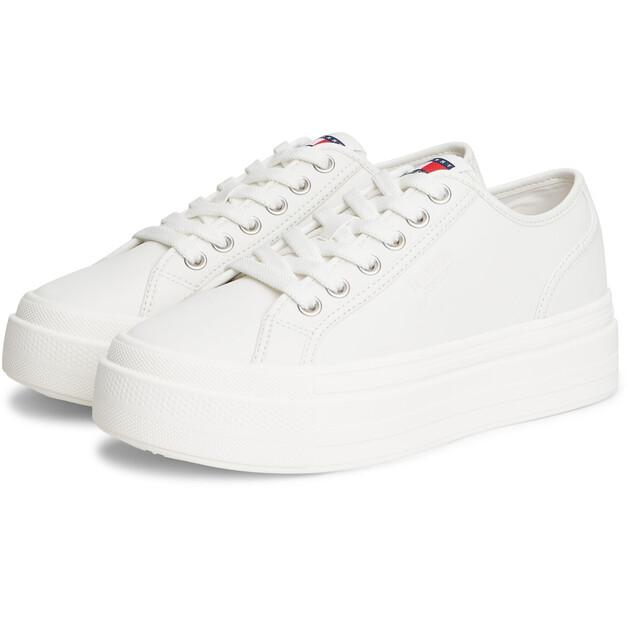 Кроссовки Tommy Hilfiger TJW FOXING VULC LC LEATHER