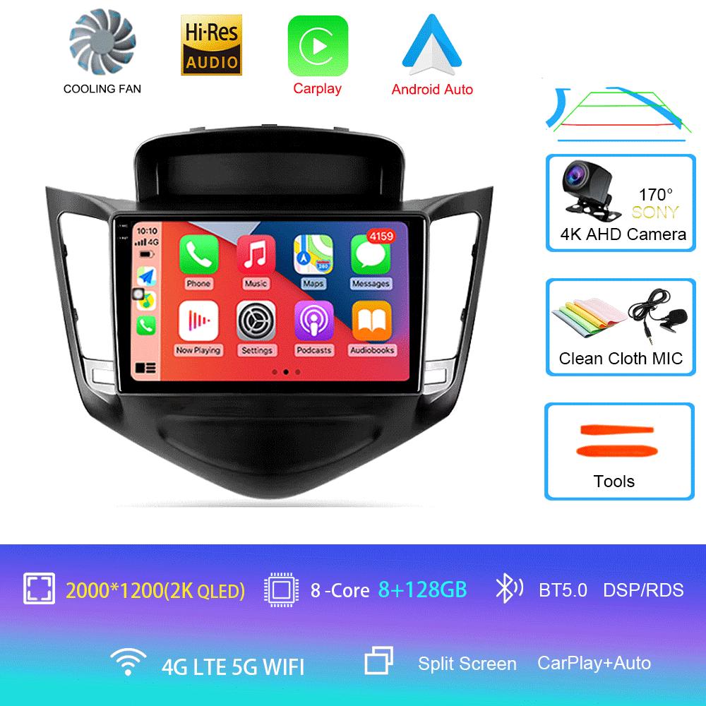 Android 14 Car Radio For Chevrolet Cruze J300 2008 - 2014 Multimedia Video Player Navigation stereo GPS No 2din 2 din dvd