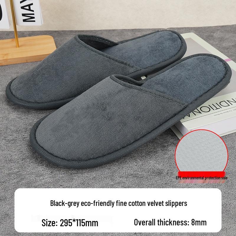Luxury Non-Slip Disposable Slippers for Home and Hospitality Use