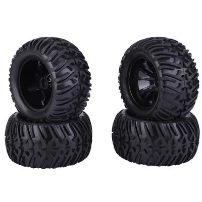 125mm Y Type RC Car Tire Replacement Accessories for 1 10 Remote Control Car ModelBlack