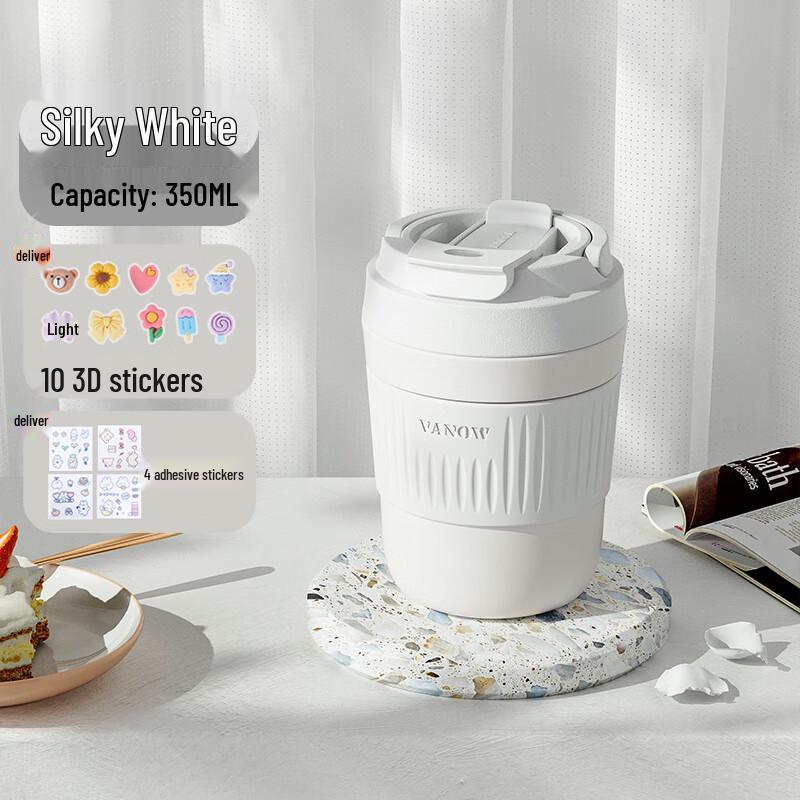 Vanow Ceramic Lined Insulated Travel Mug