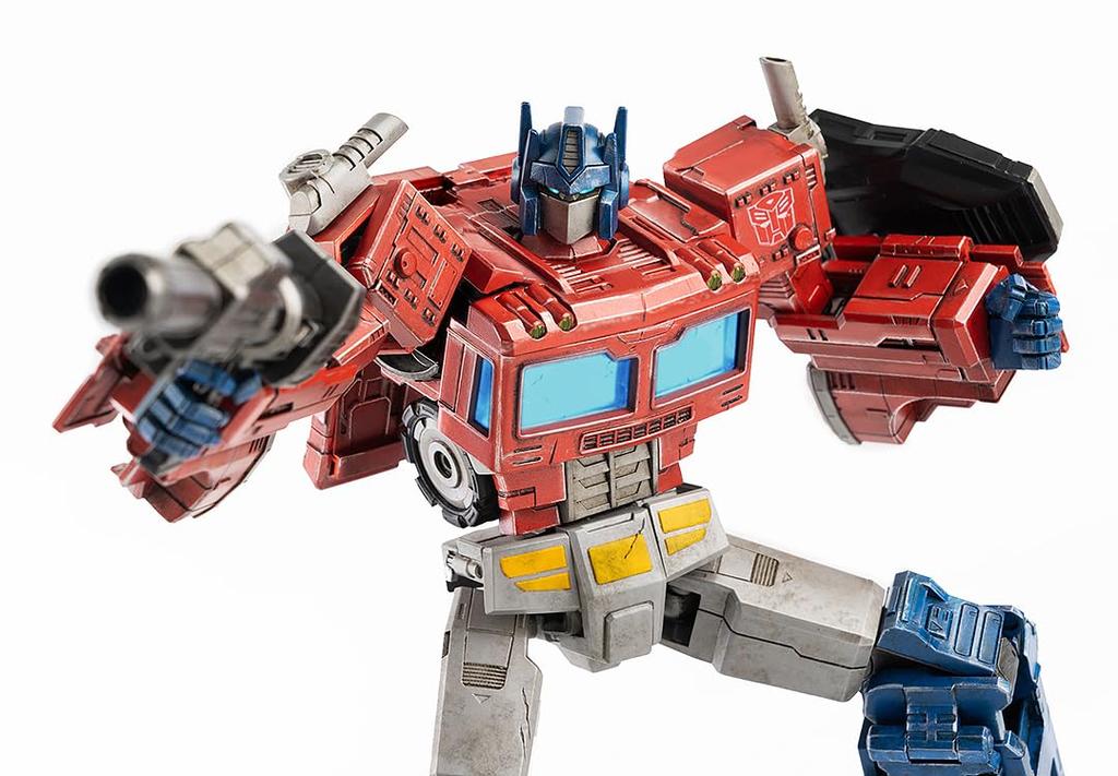 Transformers War For Cybertron Trilogy Siege DLX Optimus Prime War For Cybertron Trilogy Siege DLX Optimus and Zinc Alloy Action Figure [Transformers