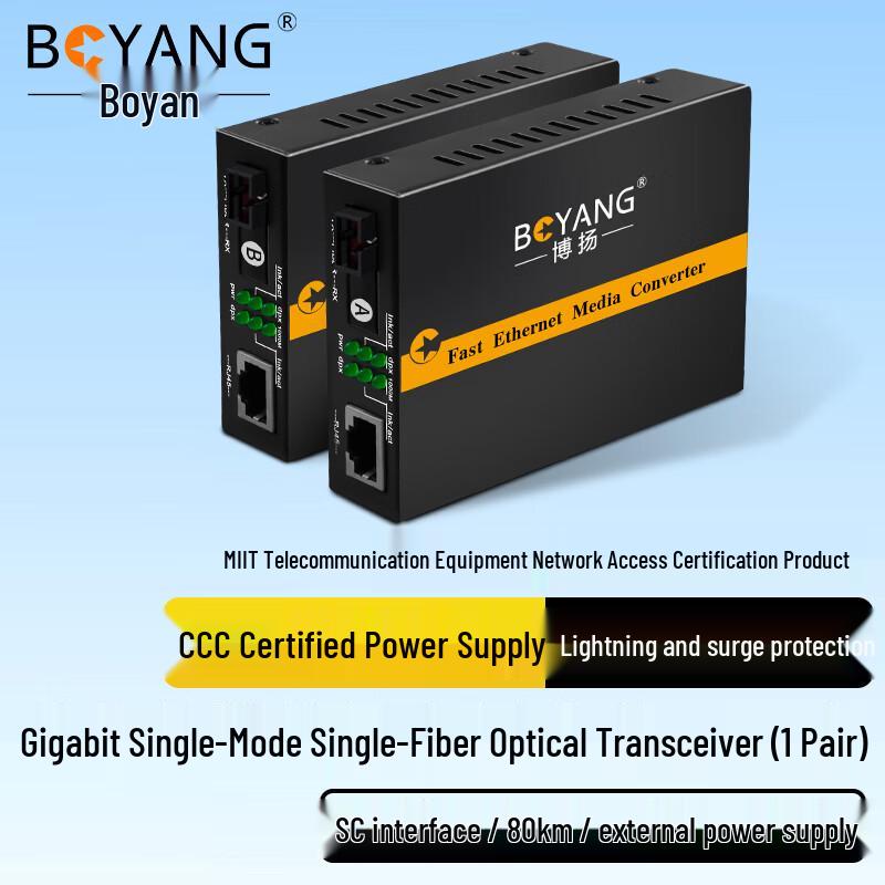 BOYANG Telecom-Grade Fiber Optic Transceiver